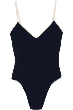 La Perla Traje de baño con monograma en jacquard