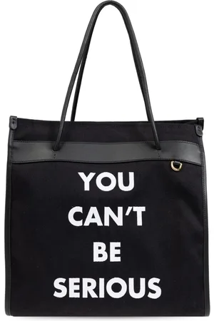 Moschino Tote con eslogan estampado