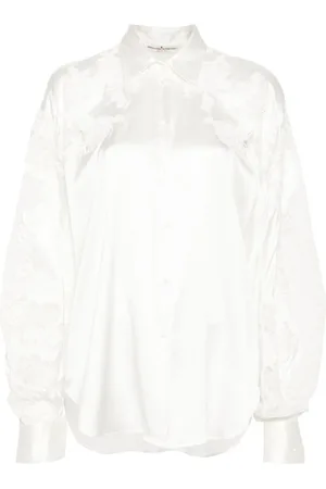 ERMANNO SCERVINO Camisa de encaje