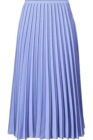 Proenza Schouler Falda midi plisada