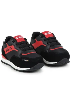 HUGO BOSS Tenis con logo estampado y suela gruesa