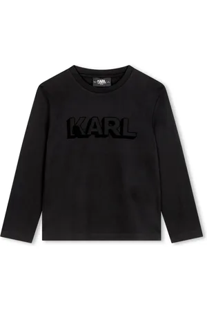 Karl Lagerfeld Playera manga larga