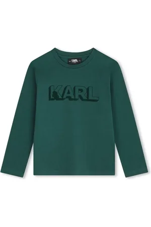 Karl Lagerfeld Playera manga larga