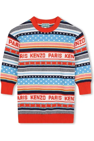 Kenzo Suéter tejido con motivo de rayas en jacquard