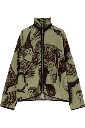 Jil Sander Sudadera con motivo en jacquard y cierre