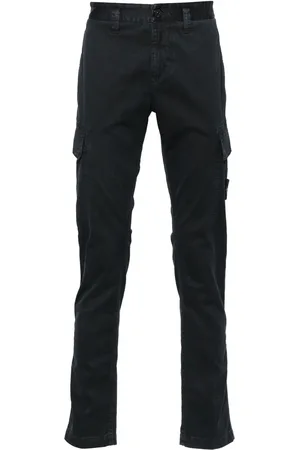 Stone Island Pantalones con distintivo Compass
