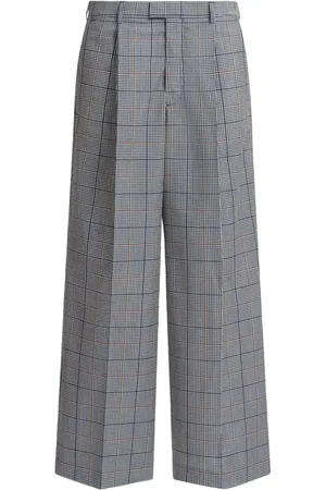 Marni Pantalones chinos con motivo de cuadros