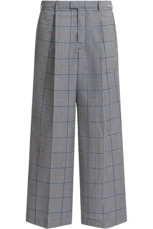 Marni Pantalones chinos con motivo de cuadros