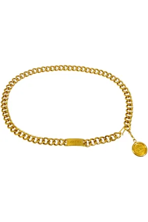 CHANEL Cinturón de cadena con medallón 1990-2000