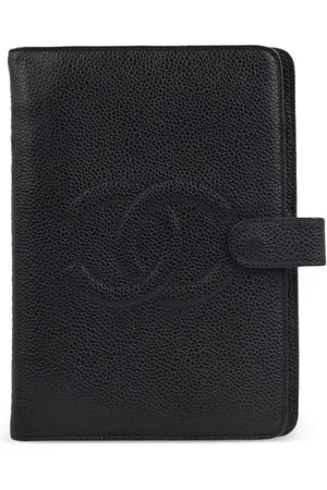 CHANEL Funda para cuaderno con capitonado CC 1990-2000