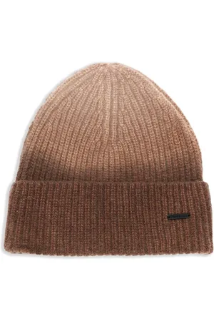 J.W.Anderson Gorro tejido con motivo degradado