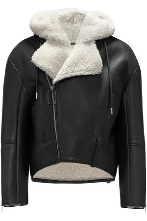 J.W.Anderson Chamarra biker con capucha