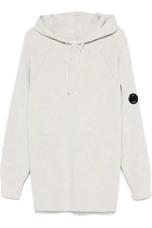 C.P. Company Hoodie con detalle Lens