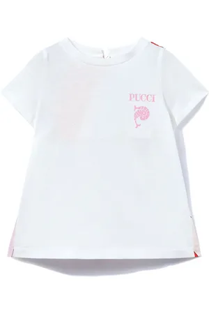 PUCCI Junior Playera con estampado Iride