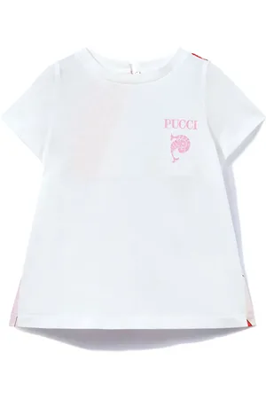 PUCCI Junior Playera con estampado Iride