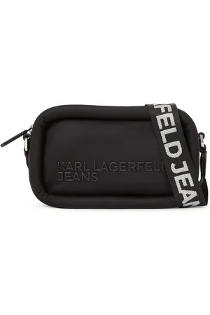 Karl Lagerfeld Bolsa cámara capitonada