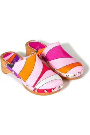 PUCCI Junior Sandalias con estampado Marmo