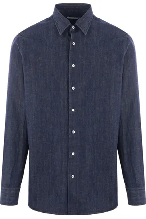 LARDINI Camisa de mezclilla