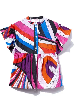 PUCCI Junior Playera con estampado Iride