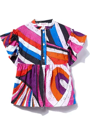PUCCI Junior Playera con estampado Iride