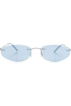 Giorgio Armani Lentes de sol con armazón ovalada