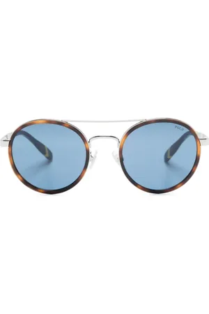 Ralph Lauren Lentes de sol con armazón redonda