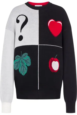 Moschino Suéter con motivo gráfico en intarsia