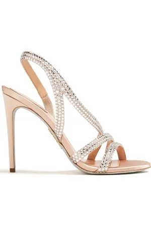 RENE CAOVILLA Sandalias Lisa con tacón 110mm