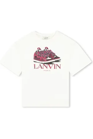 Lanvin Playera con logo estampado