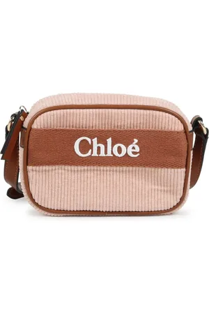 Chloé Bolsa de hombro con logo bordado