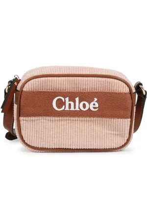 Chloé Bolsa de hombro con logo bordado
