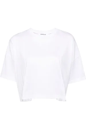 ENFÖLD Playera con pliegues pintuck
