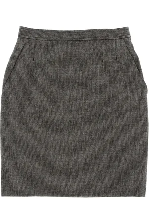 Saint Laurent Falda lápiz 1980
