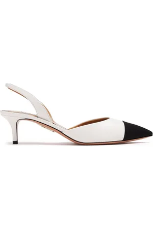 Aquazzura Zapatillas Milanese con tacón de 50mm