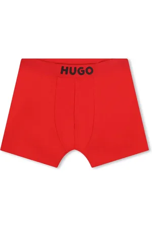 HUGO BOSS Set de dos bóxeres con logo estampado