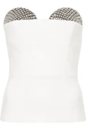 GENNY Top con apliques de strass