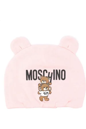 Moschino Gorro con motivo Teddy Bear