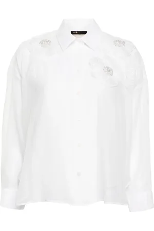 Maje Camisa de organza