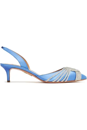 Aquazzura Zapatillas Gatsby con tacón de 50mm
