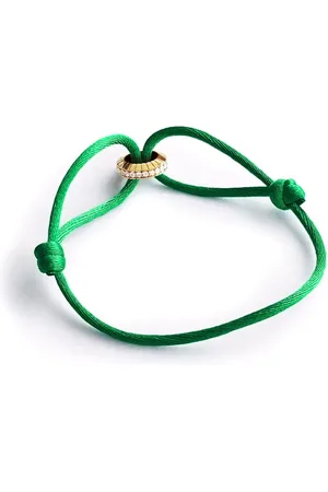 LOEV Pulsera Eternity Summer en oro amarillo de 14kt con diamante