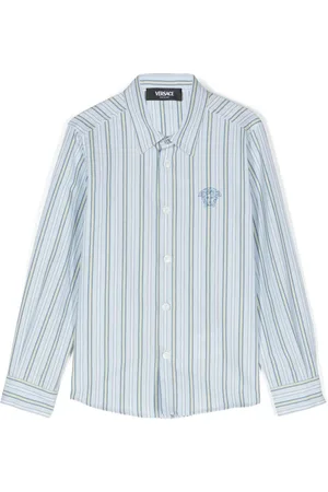 VERSACE Camisa con rayas estampadas