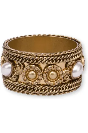 Moschino Pulsera con detalle de cadena