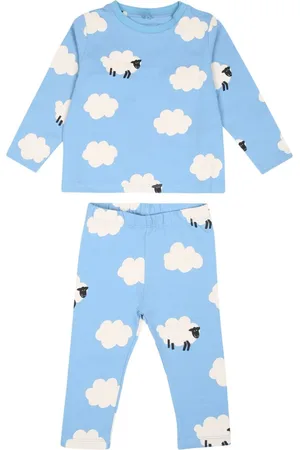 Stella McCartney Pijama con ovejas estampadas