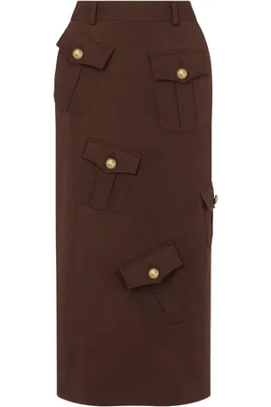 Moschino Falda con bolsillos