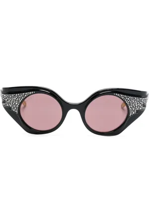 Gucci Lentes de sol con armazón de mariposa