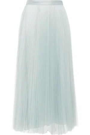 Twin-Set Falda midi con placa del logo