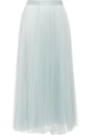 Twin-Set Falda midi con placa del logo