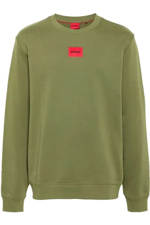 HUGO BOSS Sudadera con parche del logo