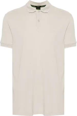 HUGO BOSS Playera tipo polo con logo estampado