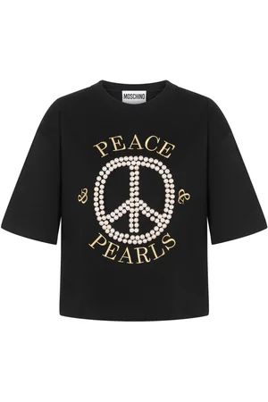 Moschino Playera cuello redondo